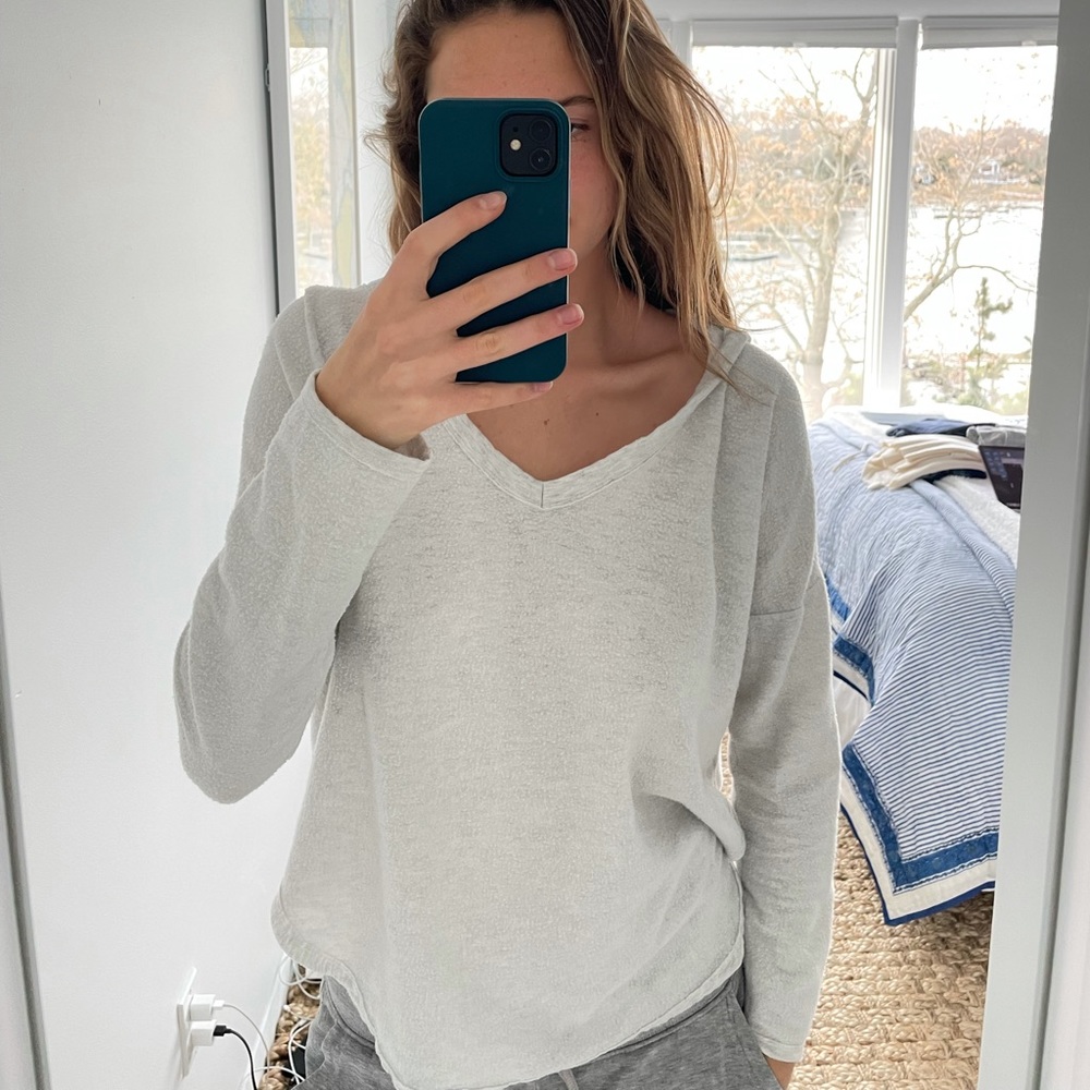 Pookie & Sebastian Cozy Fleece Hooded Long Sleeve